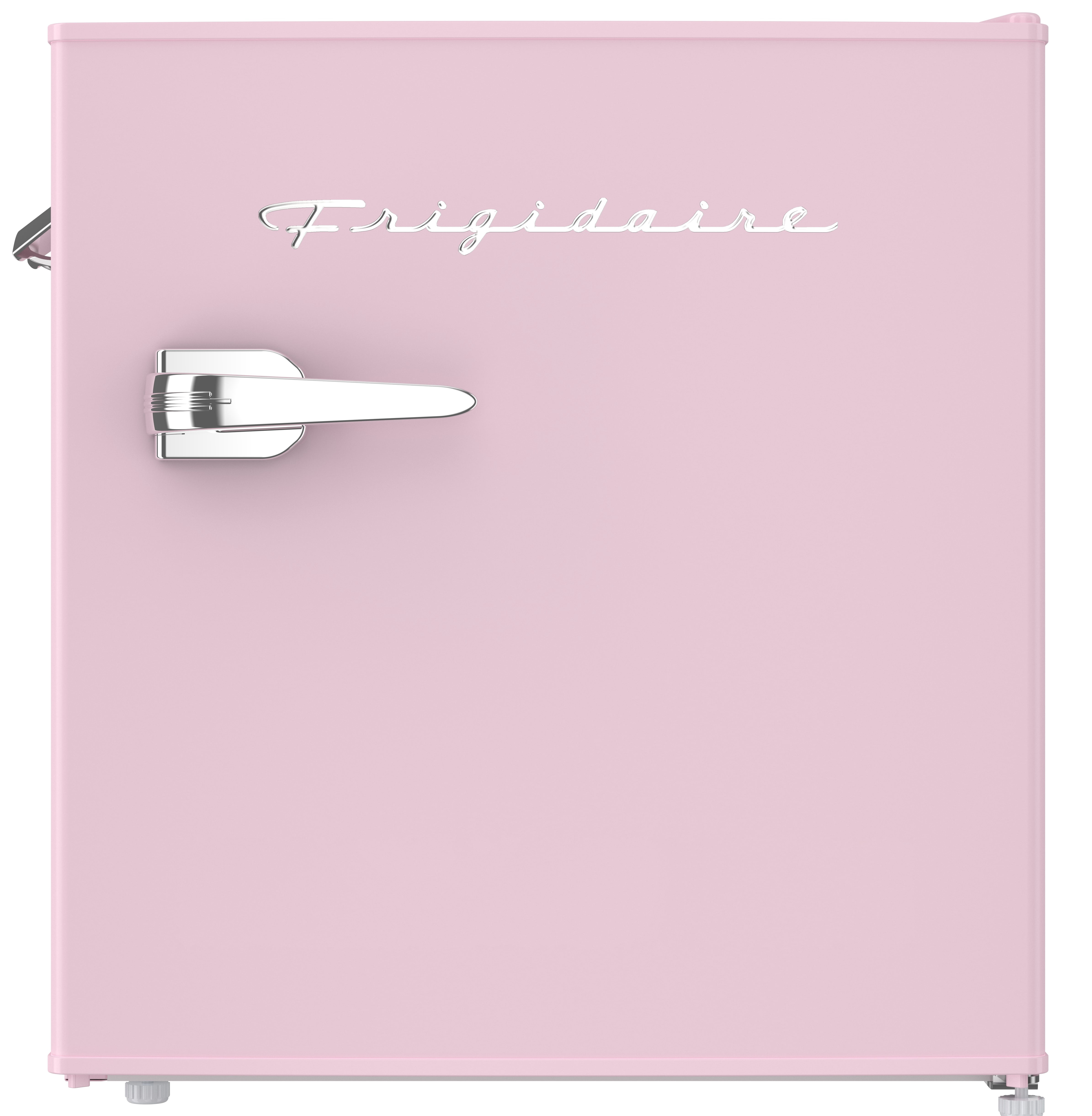 Frigidaire 1.6 Cu. ft. Retro Mini Fridge with Side Bottle Opener, Compact Refrigerator with Freezer Compartment, Pink