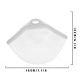 thumbnail image 2 of Portable Mask Holder Bag Foldable Dust Face Mask Storage Preservation Silicone Pouch Organizer, 2 of 6