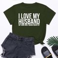 thumbnail image 1 of Meichang T-Shirts Cœur d'Amour pour Femmes T-Shirts de la Saint-Valentin Imprimé Cœur T-Shirts de Vacances Hauts de la Saint-Valentin Manches Courtes Col Rond Blouses, 1 of 8