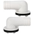 thumbnail image 1 of Air Conditioner Drain, Air Conditioner Drain Outlet Connector Drain Outlet Connector, ABS Material 1.9x1x1.1Inch For Air Conditioner Draining Wastewater, 1 of 8