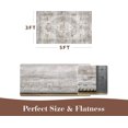 thumbnail image 2 of -Area Rug X Rugs for Living Room- Machine Washable Rug-Soft Living Room Rug-Vintage Non Slip Carpet-Rugs for Bedrooms Dining Room Living Room Office, 2 of 7