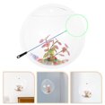 thumbnail image 4 of MIANGASTORE Bol à Poisson Mural Bol à Poisson Rond en Acrylique Transparent pour Bac à Fleurs Vase Décoration Bol à Poisson Mural, 4 of 8