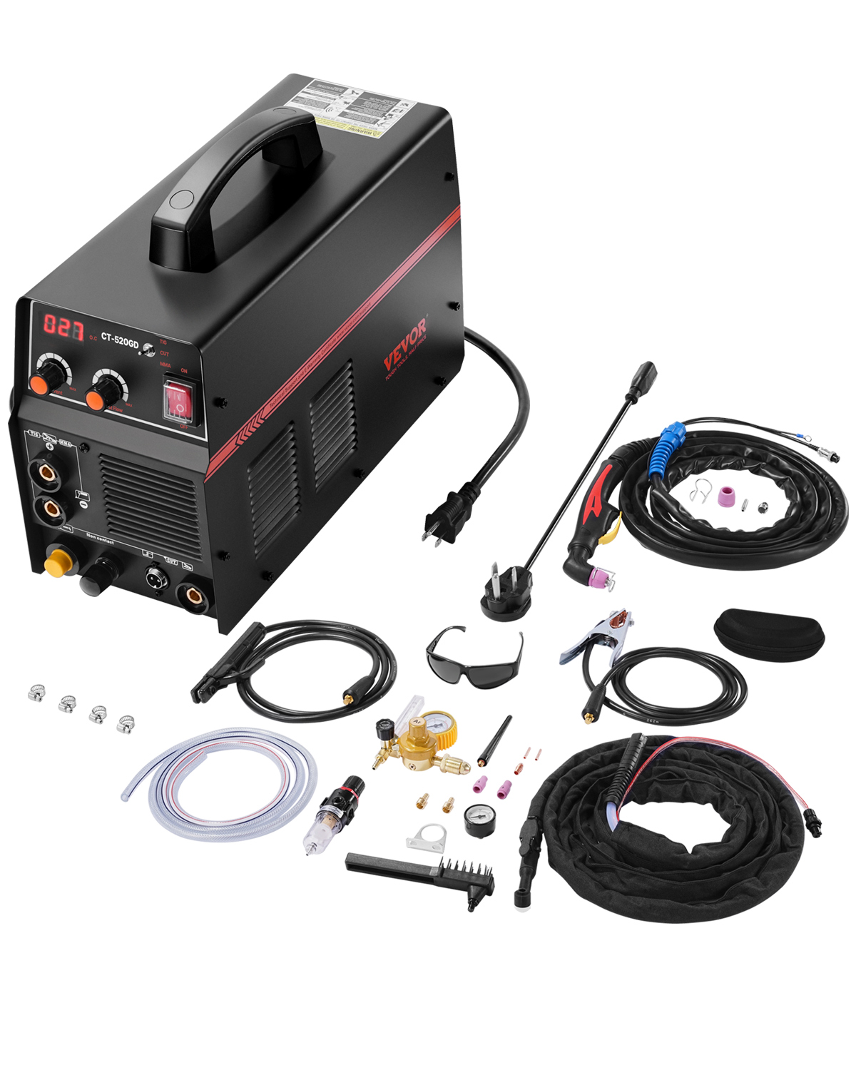 VEVOR 3 en 1 Machine de Découpe Plasma TIG/MMA Combo 110/220V