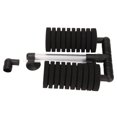thumbnail image 1 of Aquarium Double Bio Sponge Filter, Detachable High Efficiency Biological Filtration Reliable Aquarium Sponge Filter Suction Cup Fixing  For Freshwater, 1 of 8