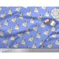 thumbnail image 3 of Soimoi Poly Georgette Fabric Pug Dog Print Fabric by The Yard 52 Inch Wide, 3 of 3