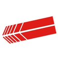 thumbnail image 2 of Car Exterior Accessories ,2 Pcs Car Rearview Mirror Stickers Safety Simple Car Reflective Stickers for Doors Covers Window, 2 of 8