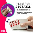 thumbnail image 3 of Copag Elite Cartes à Jouer 100 % Plastique, Format Poker (Standard) Index Jumbo Jeu Simple (Lot de 12), 3 of 7