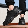 thumbnail image 4 of Running Tennis Shoes for Men Lightweight Breathable Mesh Lace up Driving Golf Nursing Work Sneakers, 4 of 6