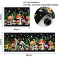 thumbnail image 3 of Cute Red Mushroom with Snails Kitchen Rugs and Mats 2 Pieces, Non Slip Cushioned Mat Runner Rug Doormat for Boho Kitchen,Sink, Laundry, Bathroom, Home Decor, 17x24+17x48inch, 3 of 5