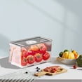 thumbnail image 3 of Pantry Organization and Storage,Plastic Storage Bins Refrigerator Organizer Bins - Clear Plastic Bins for Fridge, Freezer, Kitchen Cabinet, Pantry Organization and Storage, 3 of 8
