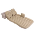 thumbnail image 1 of YUMILI Ensemble de Matelas de Lit Gonflable - Intérieur Extérieur Camping Voyage Siège Arrière de Voiture Coussin de Lits Gonflables de Voiture Matelas Gonflable, Beign/Noir(Beigner), 1 of 14