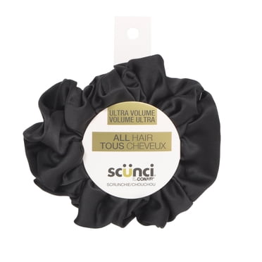Scunci Oversized Black Scrunchie