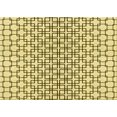thumbnail image 1 of Ahgly Company Machine Washable Indoor Rectangle Transitional Mustard Yellow Area Rugs, 2' x 3', 1 of 7
