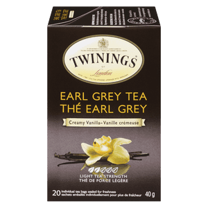 Twinings Earl Grey Creamy Vanilla Tea Bags 20s