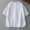 🔥 Light Blue, variant on Sentmoon Athletic Tops for Women Short Sleeve Crew Neck Clothing Button Down Linen Regular Fit Breathable Women's T Shirts with Pockets Fashion Hawaii