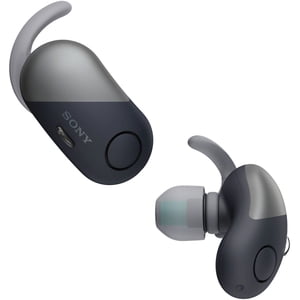 Sony WFSP700N/B Son dans l'oreille Isolant Annuler le bruit vraiment sans fil avec Mic - BLACK - OPEN BOX