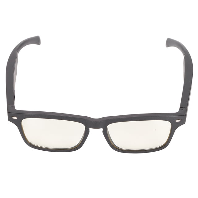 Lunettes Intelligentes Sans Fil Stéréo Étanches à Commande Vocale Tactile à Oreille Ouverte Lunettes de Soleil Sans Fil pour Conduite Course
