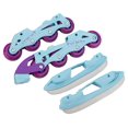 thumbnail image 4 of Disney Frozen Adjustable Switcher Skates, extra small (Y8 - Y11), blue / purple, 4 of 8