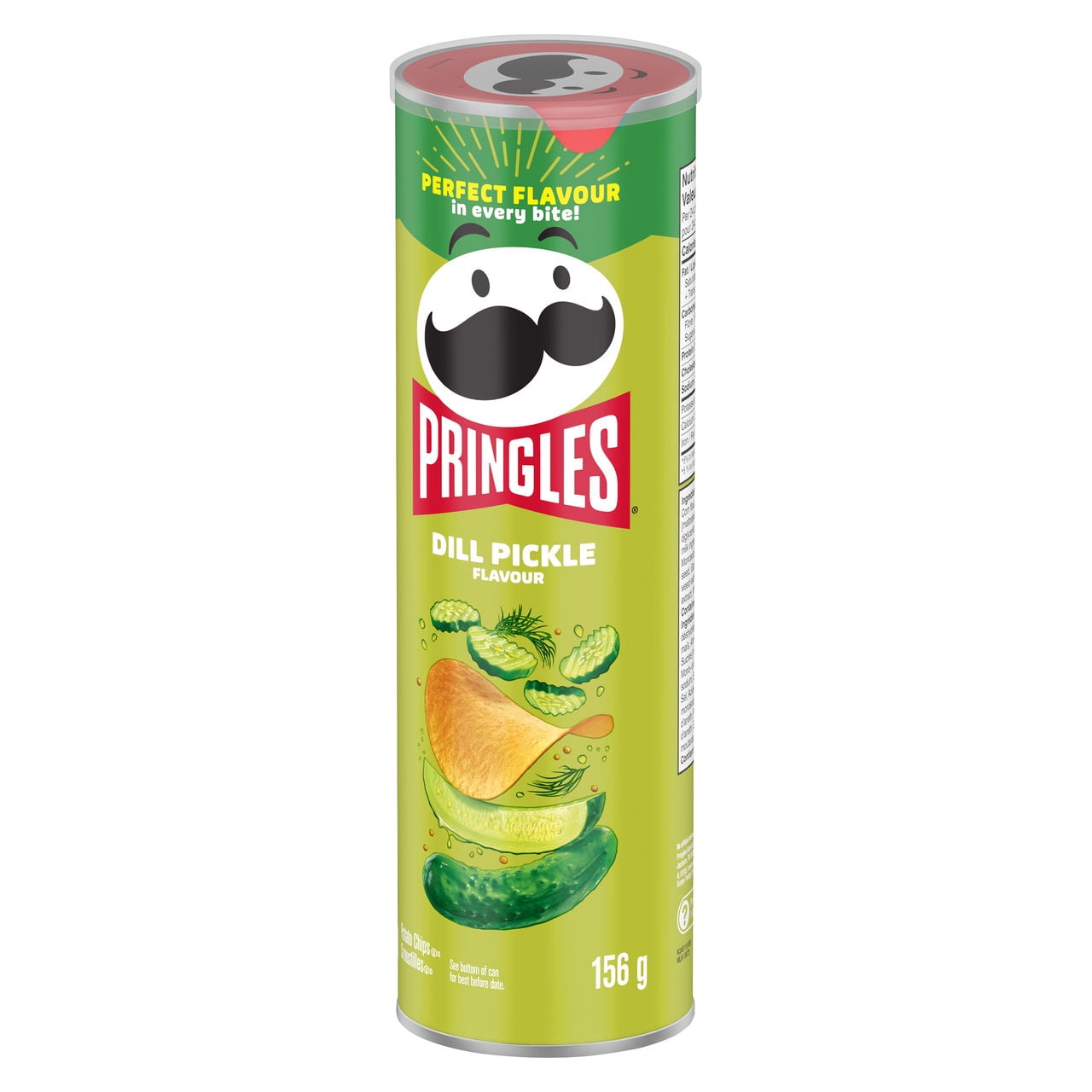 Croustilles Pringles Saveur Cornichon à l'aneth 156 g