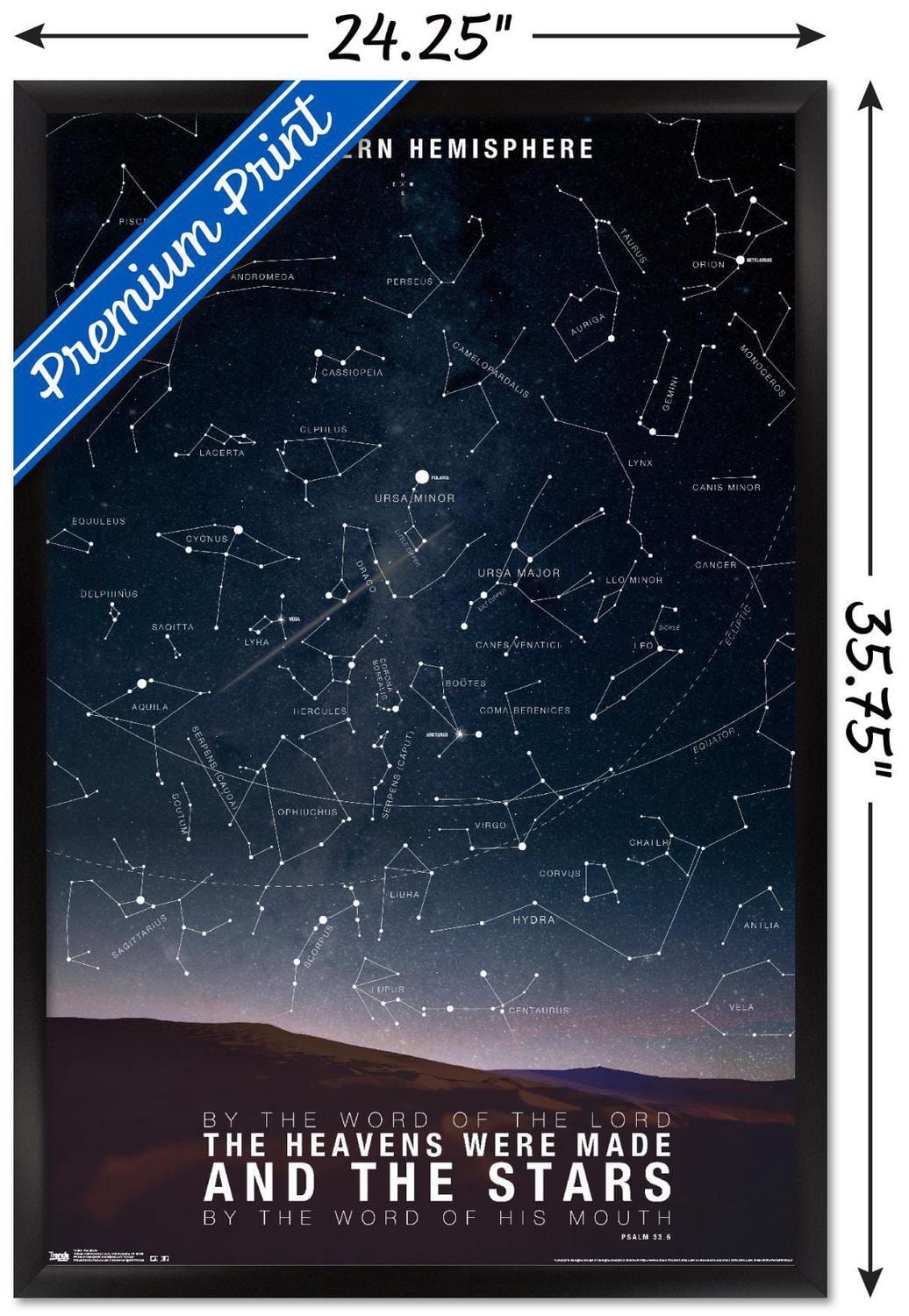 The Stars Wall Poster, 22.375" x 34"