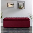 thumbnail image 2 of Picket House Furnishings Banc de Rangement de Chaussures Carson en Canneberge, 2 of 8
