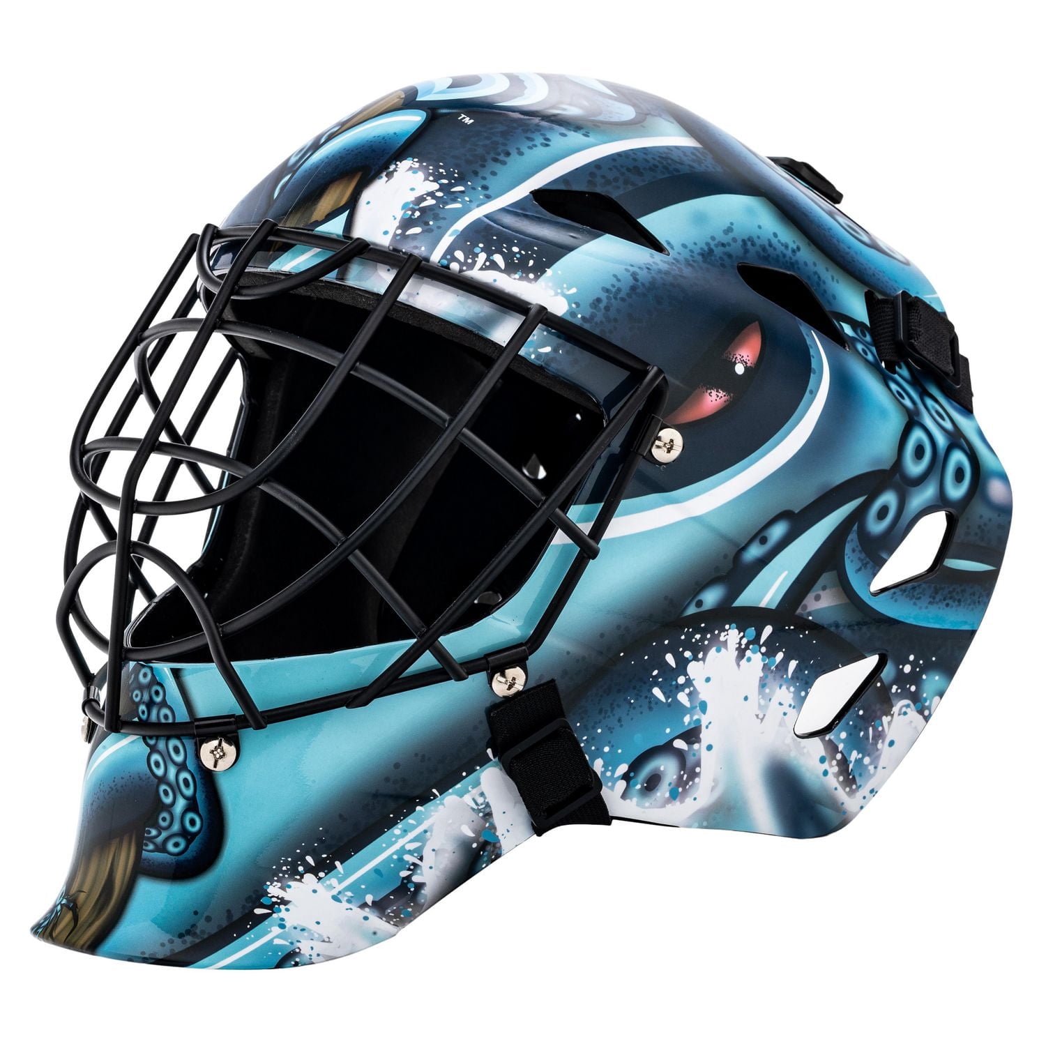 Franklin Sports NHL Masque de gardien Kraken GFM 1500