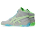 thumbnail image 3 of ASICS Chaussures de Lutte Snapdown 4 pour Hommes 10 Gris Glacier/lime Burst, 3 of 5