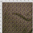 thumbnail image 3 of oneOone Georgette Viscose Fabric Leaves & Floral Artistic Decor Fabric Printed BTY 42 Inch Wide, 3 of 4