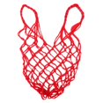 thumbnail image 2 of Xingzhi Mesh Ball Bag Basketball Ball Carry Holder Storage Bag Mesh  Net Red, 2 of 6