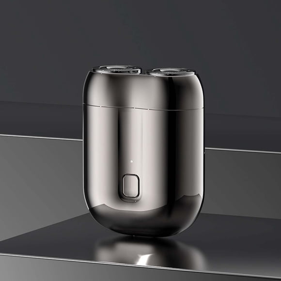 Black-Friday Mini Double Head Shaver | USB Rechargeable | Magnetic Floating Heads | Portable 70mm Design