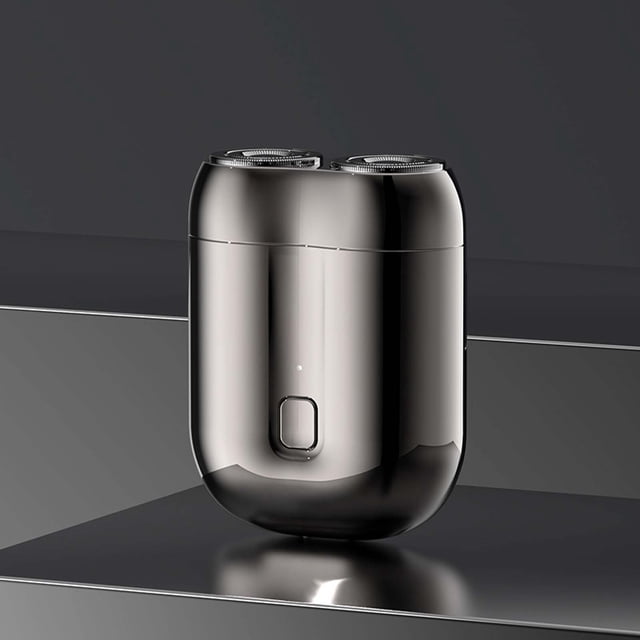 Compact Dual Head Mini Pocket Shaver 2025 USB Rechargeable for Men with Magnetic Floating Net Wet and Dry Use,Portable and Travel Friendly,Easy to Clean