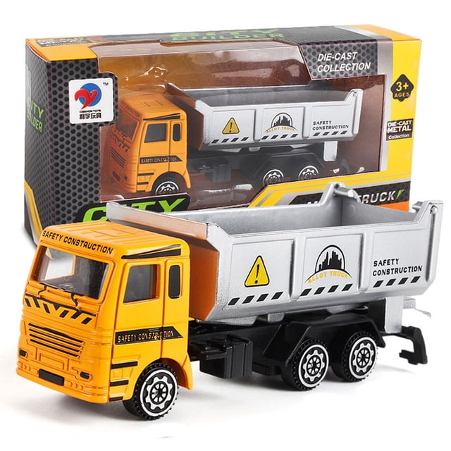 Meitianfacai Engineering Toy Mining Car Truck Children's Birthday Gift Fire
