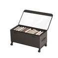 thumbnail image 2 of TopLLC Under Bed Storage With Wheels Larger Under Bed Storage Containers With Clear Lids Under Bed Shoe Organizer Rolling Under Bed Storage Drawers For Shoes Clothes Underbed Storage Basket, 2 of 7
