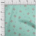 thumbnail image 1 of oneOone Silk Tabby Fabric Leaves & Flower Floral Decor Fabric Printed BTY 42 Inch Wide, 1 of 4