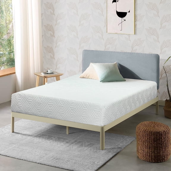 ViscoLogic AuraSleep 6 Inch Twin Mattress, Premium Gel Memory Foam with CertiPUR-US® Certified Foam, Sleep Cooler & Supportive, Bed Mattress in a Box, Twin /Single Mattress
