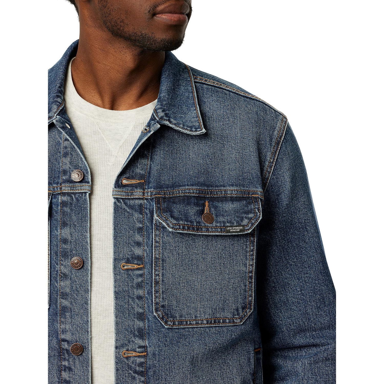 Levi Strauss SignatureMC Blouson camionneur de corvée pour homme