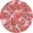 thumbnail image 1 of Ahgly Company Tapis Rond Lavable en Machine Intérieur Transitionnel Rose Pastel, 4 Pieds Rond, 1 of 7