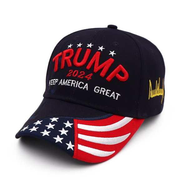 Stylish Donald Trump 2024 Cap USA Baseball Caps Keep America Great Snapback President Hat Embroidery Fashion Unisex Sunshade Hat LS