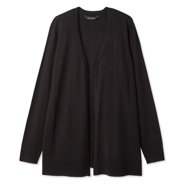 Cardigan ouvert sur le devant Lane Bryant Plus pour femmes