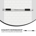 thumbnail image 4 of OUNONA 1Set Home Gym Equipment Pull Up Bars Workout Bar Steel Black for Strength Training, 4 of 7