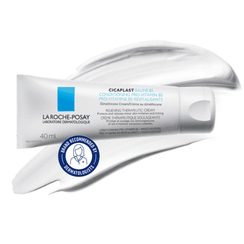 La Roche-Posay Baume Réparateur Cicaplast B5, Baume Apaisant Réparateur au Panthénol pour Peau Sèche, 40 ml
