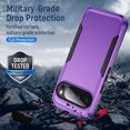 thumbnail image 2 of For Google Pixel 10 /10 Pro Case, Google Pixel 10 /10 Pro Case Dual Layer Hard PC Soft TPU Bumper Full Body Shockproof Strong and Durable Phone Case for Google Pixel 10 /10 Pro,Dust-Proof,K, 2 of 4