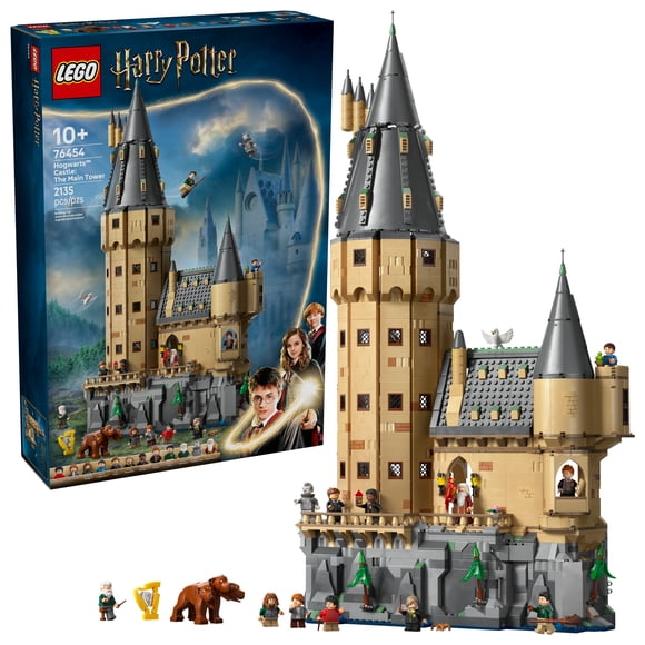 LEGO Harry Potter Le Château de Poudlard : la Tour Principale, Cadeau de Sorcier 76454