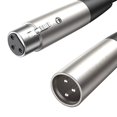 thumbnail image 3 of XLR Microphone Cable XLR Wire Heavy Duty for Amplifier Speaker System Mixer 0.3m, 3 of 3