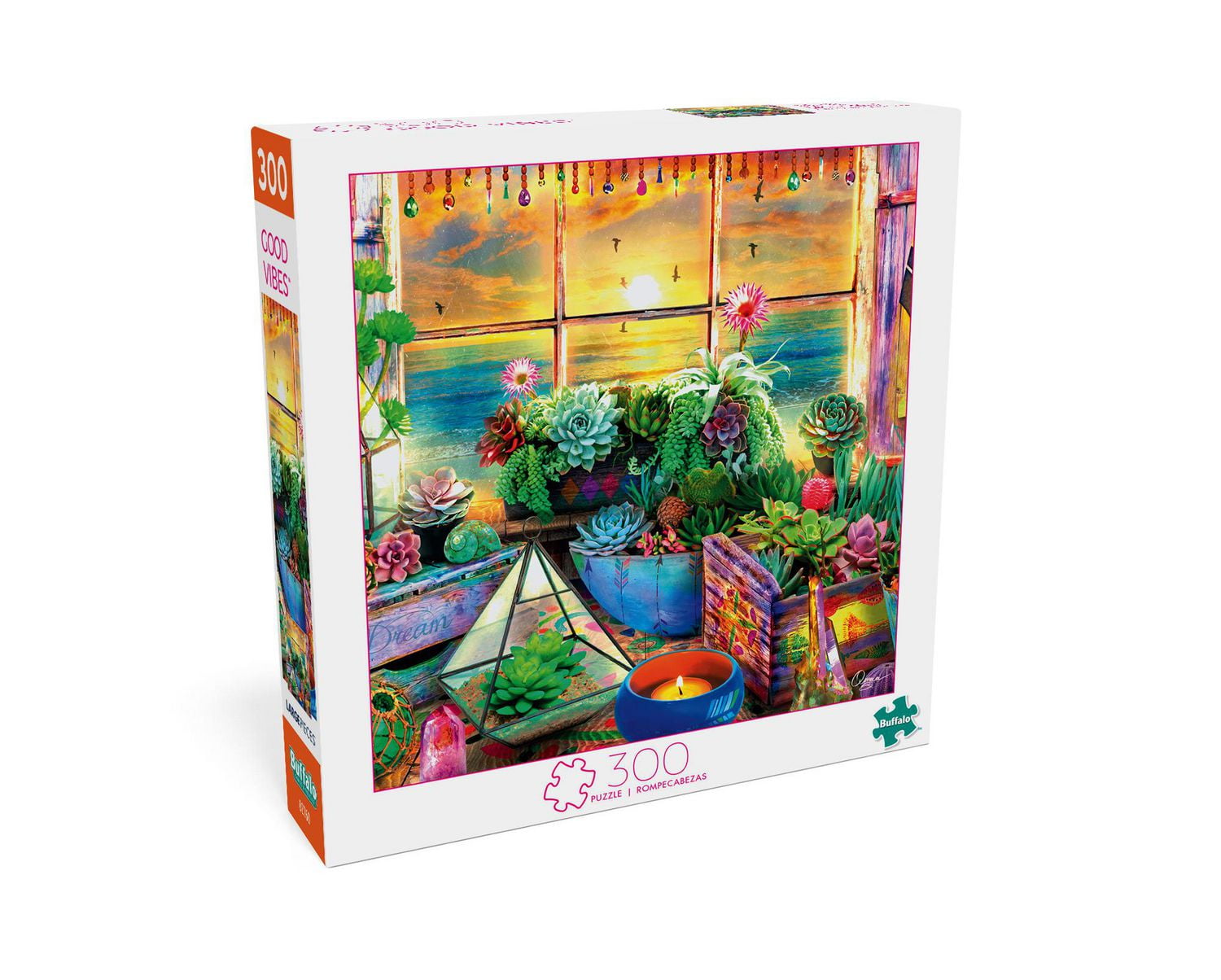 Buffalo Games - Le puzzle Art of Play - Good Vibes - en 300 pièces