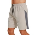 thumbnail image 1 of Plebaso Mens Athletic Shorts Quick Dry Lightweight Running Shorts Casual Drawstring Activewear Shorts, 1 of 6