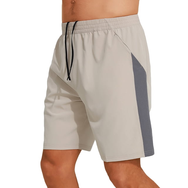 Plebaso Mens Athletic Shorts Quick Dry Lightweight Running Shorts Casual Drawstring Activewear Shorts