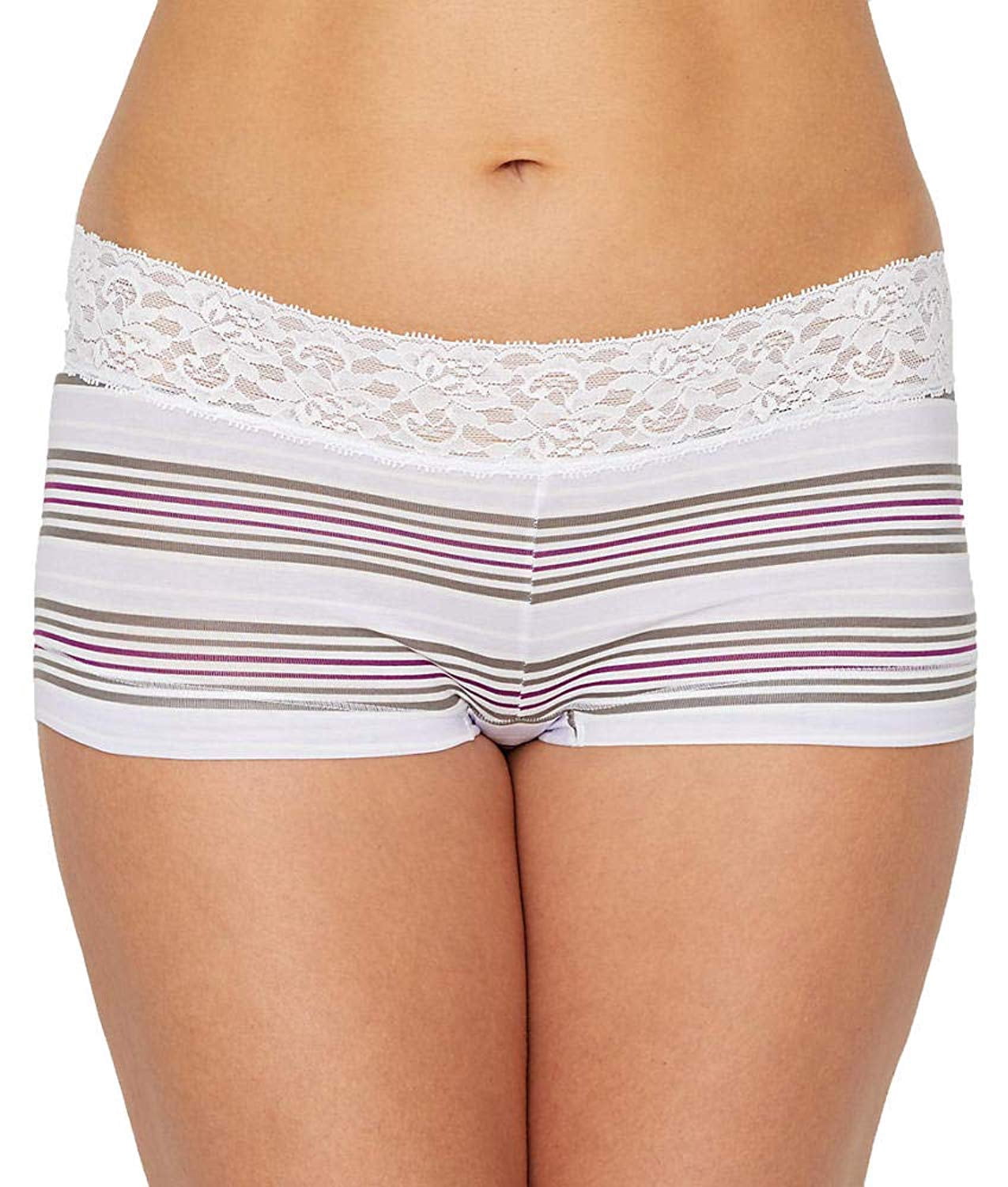 Maidenform Shorty en Coton de Rêve pour Femmes avec Dentelle - Meilleur Vendeur, 5