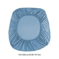 thumbnail image 3 of Birdeem Fitted Sheet Mattress Cover, Non Slip Full Cover Protector with Breathable Polyester Fabric, Deep Pocket Design for Secure Fit, Size 78.7x59.1x11.8 Inches, 3 of 9