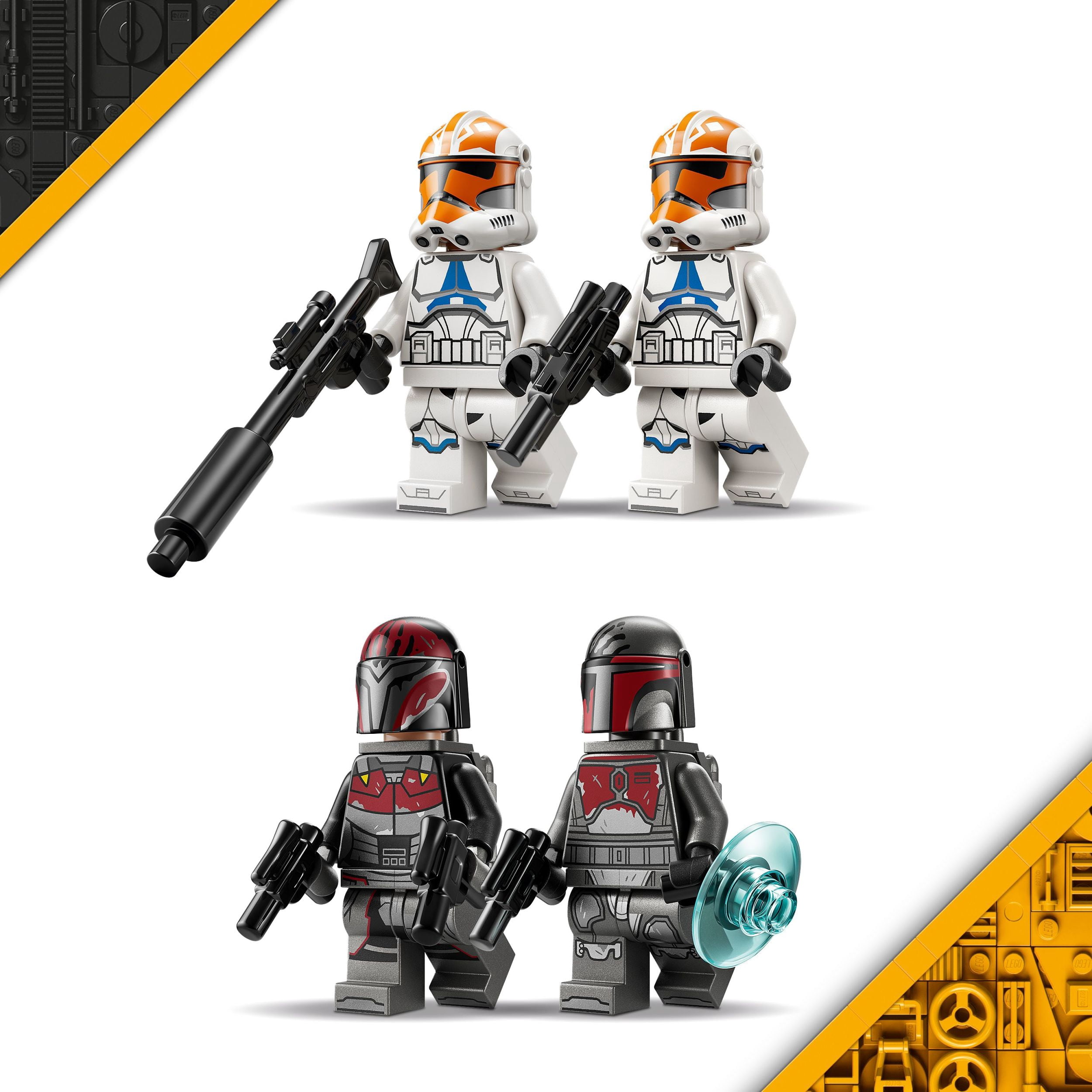 LEGO Star Wars Ensemble de Combat Le Siège de Mandalore, Ensemble 75449